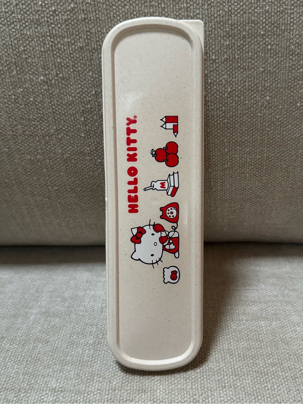 Hello Kitty Cream Utensil Set 🍎